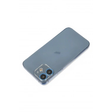 Mey İthalat®  iPhone 12 Mini Shine Kamera Lens Koruma Cam - Mavi