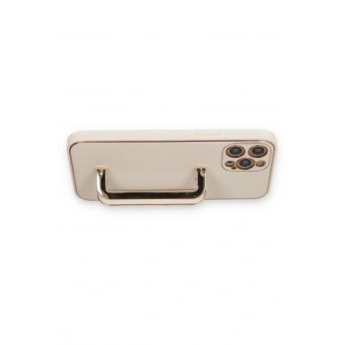 Mey İthalat®  iPhone 12 Pro Kılıf Coco Elit Kapak - Gold