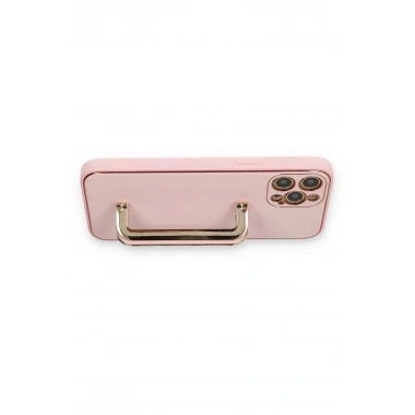 Mey İthalat®  iPhone 12 Pro Kılıf Coco Elit Kapak - Pembe