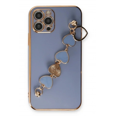 Mey İthalat®  iPhone 12 Pro Kılıf Esila Silikon - Gri