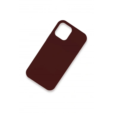Mey İthalat®  iPhone 12 Pro Kılıf Lansman Legant Silikon - Bordo