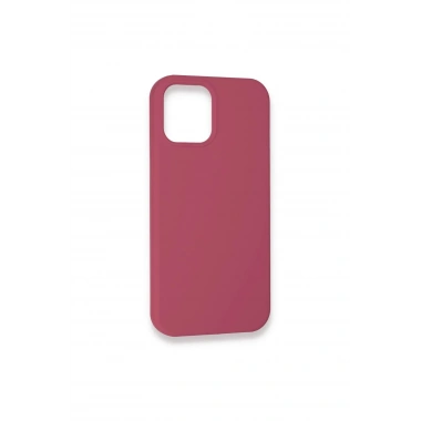 Mey İthalat®  iPhone 12 Pro Kılıf Lansman Legant Silikon - Fuşya