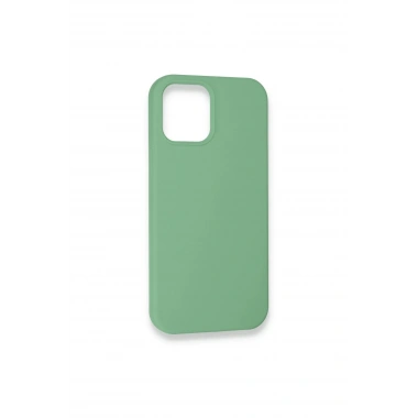 Mey İthalat®  iPhone 12 Pro Kılıf Lansman Legant Silikon - Yeşil