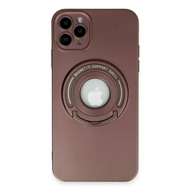 Mey İthalat® iPhone 12 Pro Kılıf Lukka Magneticsafe Kapak - Kahverengi