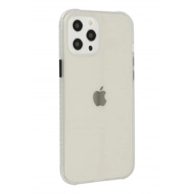 Mey İthalat® iPhone 12 Pro Kılıf Miami Şeffaf Silikon - Şeffaf
