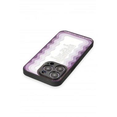 Mey İthalat®  iPhone 12 Pro Kılıf Mirror Desenli Kapak - Mirror - 5