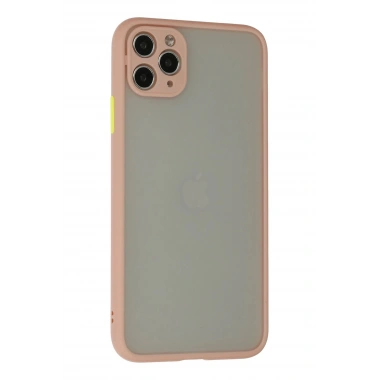 Mey İthalat®  iPhone 12 Pro Kılıf Montreal Silikon Kapak - Pembe