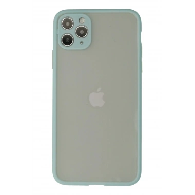 Mey İthalat®  iPhone 12 Pro Kılıf Montreal Silikon Kapak - Turkuaz