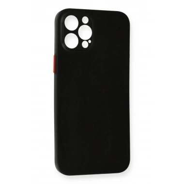 Mey İthalat® iPhone 12 Pro Kılıf PP Ultra İnce Kapak - Siyah