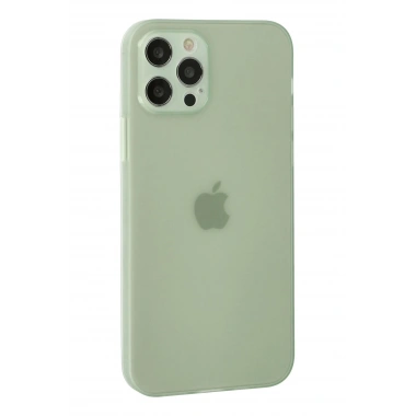Mey İthalat®  iPhone 12 Pro Kılıf Puma Silikon - Açık Yeşil