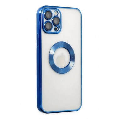 Mey İthalat®  iPhone 12 Pro Kılıf Slot Silikon - Mavi