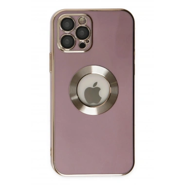 Mey İthalat® iPhone 12 Pro Kılıf Store Silikon - Mor
