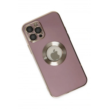 Mey İthalat® iPhone 12 Pro Kılıf Store Silikon - Mor