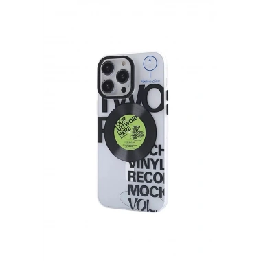 Mey İthalat®  iPhone 12 Pro Max Kılıf Apollo Magneticsafe Desenli Kapak - Apollo Şeffaf - 5