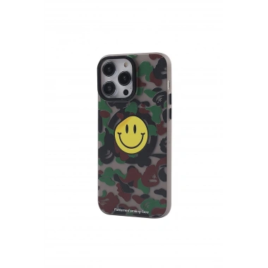 Mey İthalat® iPhone 12 Pro Max Kılıf Apollo Magneticsafe Desenli Kapak - Apollo Siyah - 4