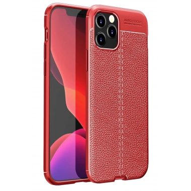 Mey İthalat®  iPhone 12 Pro Max Kılıf Auto Focus Kapak - Kırmızı