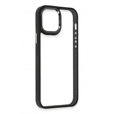 Mey İthalat® iPhone 12 Pro Max Kılıf Dora Kapak - Siyah