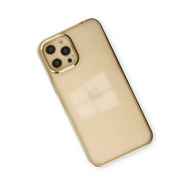 Mey İthalat®  iPhone 12 Pro Max Kılıf Element Silikon - Gold