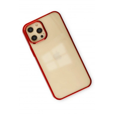 Mey İthalat® iPhone 12 Pro Max Kılıf Element Silikon - Kırmızı