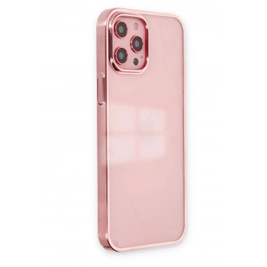 Mey İthalat® iPhone 12 Pro Max Kılıf Element Silikon - Pembe