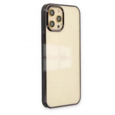 Mey İthalat® iPhone 12 Pro Max Kılıf Element Silikon - Siyah