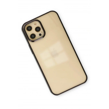 Mey İthalat® iPhone 12 Pro Max Kılıf Element Silikon - Siyah