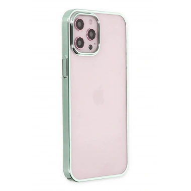 Mey İthalat® iPhone 12 Pro Max Kılıf Element Silikon - Yeşil