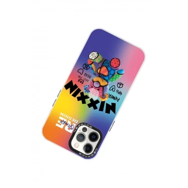 Mey İthalat®  iPhone 12 Pro Max Kılıf Estoril Desenli Kapak - Estoril - 11