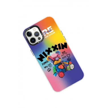 Mey İthalat®  iPhone 12 Pro Max Kılıf Estoril Desenli Kapak - Estoril - 11