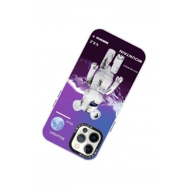 Mey İthalat®  iPhone 12 Pro Max Kılıf Estoril Desenli Kapak - Estoril - 8