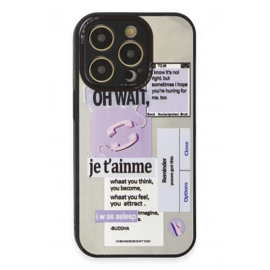 Mey İthalat®  iPhone 12 Pro Max Kılıf Mirror Desenli Kapak - Mirror - 4