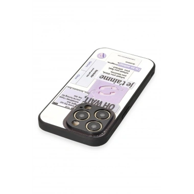 Mey İthalat®  iPhone 12 Pro Max Kılıf Mirror Desenli Kapak - Mirror - 4