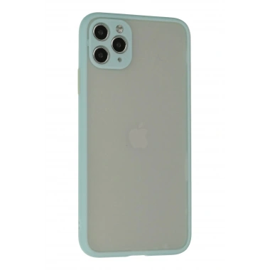 Mey İthalat®  iPhone 12 Pro Max Kılıf Montreal Silikon Kapak - Turkuaz