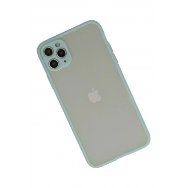 Mey İthalat®  iPhone 12 Pro Max Kılıf Montreal Silikon Kapak - Turkuaz