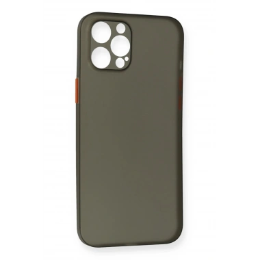 Mey İthalat® iPhone 12 Pro Max Kılıf PP Ultra İnce Kapak - Gri