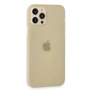 Mey İthalat®  iPhone 12 Pro Max Kılıf Puma Silikon - Gold