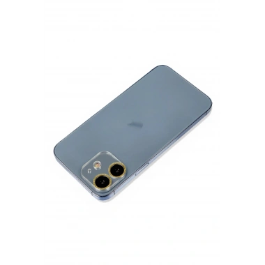 Mey İthalat®  iPhone 12 Shine Kamera Lens Koruma Cam - Gold