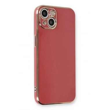 Mey İthalat®  iPhone 13 Kılıf Volet Silikon - Kırmızı