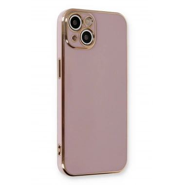 Mey İthalat®  iPhone 13 Kılıf Volet Silikon - Mor