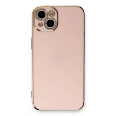 Mey İthalat®  iPhone 13 Kılıf Volet Silikon - Pembe