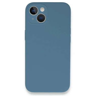 Mey İthalat®  iPhone 13 Mini Kılıf Lansman Legant Silikon - Açık Mavi