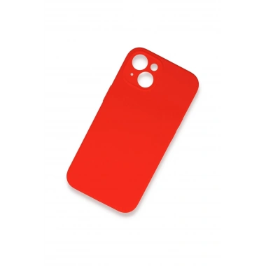 Mey İthalat®  iPhone 13 Mini Kılıf Lansman Legant Silikon - Kırmızı