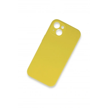 Mey İthalat®  iPhone 13 Mini Kılıf Lansman Legant Silikon - Sarı