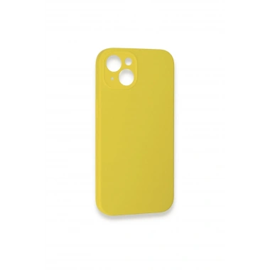 Mey İthalat®  iPhone 13 Mini Kılıf Lansman Legant Silikon - Sarı