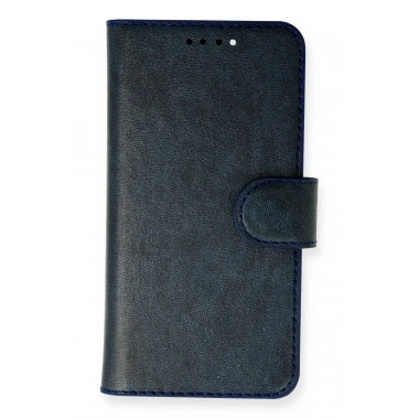 Mey İthalat®  iPhone 13 Mini Kılıf Trend S Plus Kapaklı Kılıf - Lacivert