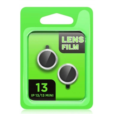 Mey İthalat® iPhone 13 Mini Raze Metal Kamera Lens - Mavi