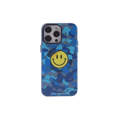 Mey İthalat® iPhone 13 Pro Kılıf Apollo Magneticsafe Desenli Kapak - Apollo Mavi - 1
