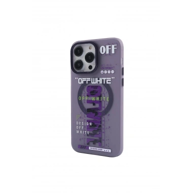 Mey İthalat®  iPhone 13 Pro Kılıf Apollo Magneticsafe Desenli Kapak - Apollo Mor - 3
