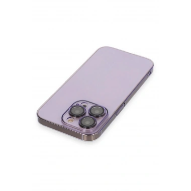 Mey İthalat® iPhone 13 Pro Kılıf Armada Lensli Kapak - Lila
