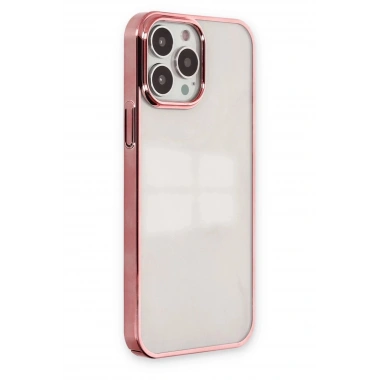 Mey İthalat® iPhone 13 Pro Kılıf Element Silikon - Pembe